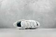 Nike Air More Uptempo GS White Midnight Navy Shoes - 5