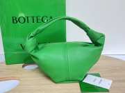 Bottega Veneta Nappa Double Knot Green Bag 29x18x26cm - 1