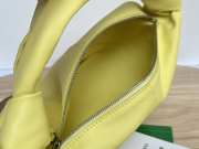 Bottega Veneta Nappa Double Knot Light Yellow Bag 29x18x26cm - 5