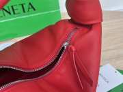 Bottega Veneta Nappa Double Knot Red Bag 29x18x26cm - 4