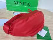 Bottega Veneta Nappa Double Knot Red Bag 29x18x26cm - 3