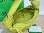 Bottega Veneta Nappa Double Knot Chartreuse Bag 29x18x26cm - 6