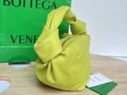 Bottega Veneta Nappa Double Knot Chartreuse Bag 29x18x26cm - 4