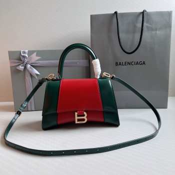 Gucci Hacker Project Hourglass Greeb And Red Leather 23x10x14cm