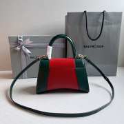 Gucci Hacker Project Hourglass Greeb And Red Leather 23x10x14cm - 4