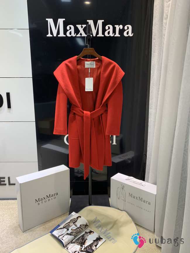 Max Mara Rialto Belted Camel Hair Coat 3 colors - 1