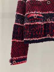 Chanel winter short cardigan in red 01 - 4