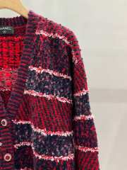 Chanel Jacket Cashmere, Wool & Tweed Red 01 - 3