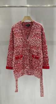 Chanel Jacket Cashmere, Wool & Tweed Red 02 - 1