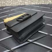 Valentino Garavani Vring chain wallet in black 17.5x8x13cm - 6