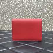 Valentino Garavani Vring chain wallet in red 17.5x8x13cm - 2