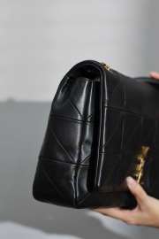 YSL Jamie Large In Black Lambskin 33x22x7.5cm - 6