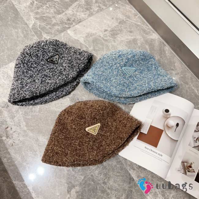 Prada Round Fur Hat 3 colors - 1