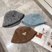 Prada Round Fur Hat 3 colors - 1