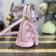 Louis Vuitton M24453 Alma BB Bag In Pink 23.5x17.5x11.5cm - 6