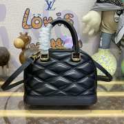 Louis Vuitton M24453 Alma BB Bag In Black 23.5x17.5x11.5cm - 6