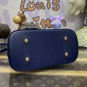 Louis Vuitton M24453 Alma BB Bag In Blue 23.5x17.5x11.5cm - 2