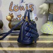 Louis Vuitton M24453 Alma BB Bag In Blue 23.5x17.5x11.5cm - 4