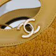 Chanel 31 Mini Shopping Bag 23A In Yellow 22x23x5.5cm - 4