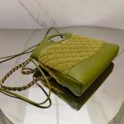 Chanel 31 Mini Shopping Bag 23A In Green 22x23x5.5cm - 4