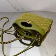 Chanel 31 Mini Shopping Bag 23A In Green 22x23x5.5cm - 3