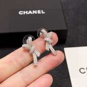 Chanel Ruban Earrings 18K white gold, diamond studded - 6