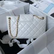 Chanel 24C Handbag In White 16.5×26.5×5cm - 6