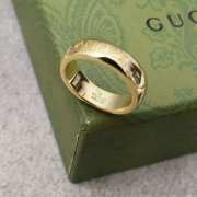 Gucci couple gold rings  - 4