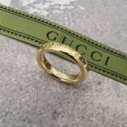 Gucci couple gold rings  - 2