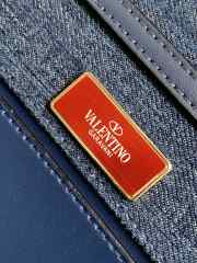 Valentino Garavani Small Loco Denim Bag With Rhinestones 20x11x5cm - 4