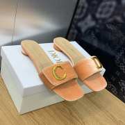 Dior slides velvet beige 1.5cm - 4