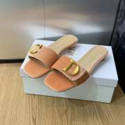 Dior slides velvet beige 1.5cm - 3