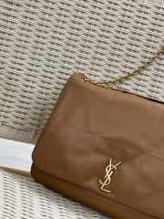 YSL Jamie 4.3 Brown Bag In Lambskin 43×29×9cm - 4