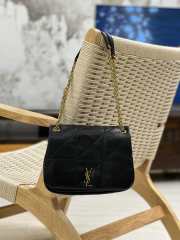 YSL Jamie 4.3 Black Bag In Lambskin 25x16x7cm - 1