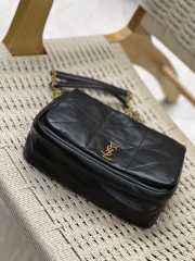 YSL Jamie 4.3 Black Bag In Lambskin 25x16x7cm - 3