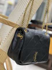 YSL Jamie 4.3 Black Bag In Lambskin 25x16x7cm - 2