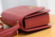 Loewe Goya red bag in silk calfskin 19x13.5x6cm - 4