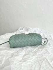 Bottega Veneta Mint Green Mini Pouch 22×12×7cm - 4