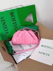 Bottega Veneta Pink Mini Pouch 22×12×7cm - 1