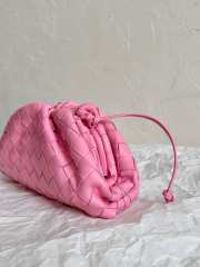 Bottega Veneta Pink Mini Pouch 22×12×7cm - 4