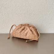 Bottega Veneta Beige Mini Pouch Bag 22×12×7cm - 4