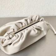 Bottega Veneta White Mini Pouch 22×12×7cm - 2