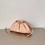 Bottega Veneta Beige Mini Pouch 22×12×7cm - 3