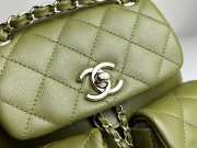 Chanel small backpack in green AS3787 16.5x17.5x10cm - 6