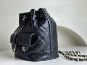 Chanel 23B Duma backpack AS4342 in black 22x21x13cm - 6