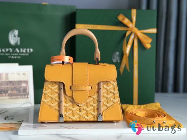 Goyard Sai Gon Mini Yellow 21x14x8.5cm - 1