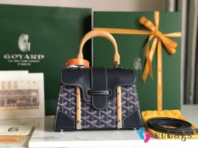 Goyard Sai Gon Mini Black 21x14x8.5cm - 1