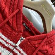 Miu Miu contrasting letter knitted sweater  - 4