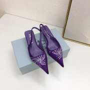 Prada high heel in purple 01 4cm - 1