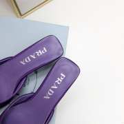 Prada high heel in purple 01 4cm - 4